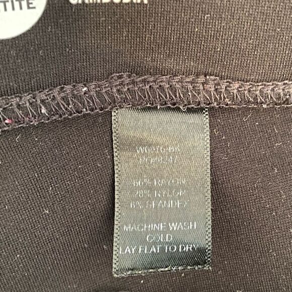 BETABRAND Crop Classic Dress Pant Yoga Pants Capri Black Women’s Small Petite - Picture 8 of 8